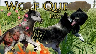 A Brutal Bison BETRAYAL in the Burned Grasslands?! 🐺🦊 Wolf Quest: LOST ECHOES • #34