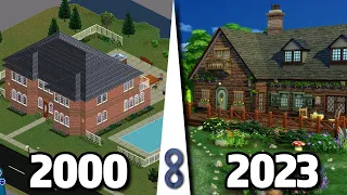 Evolution of The Sims Games 2000 - 2023
