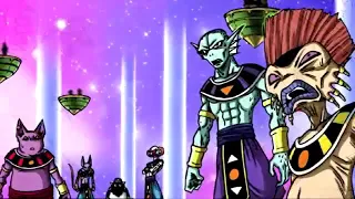 beerus vs les autre dieux de la destruction - DBS chap 2