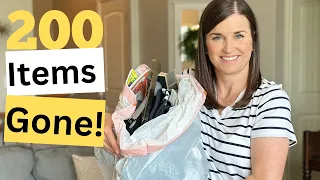 30 Minute Declutter Challenge: 200 Items GONE!