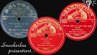 Hans Busch spielt Horst Kudritzki - Grammophon/Polydor - 1938 & 1939