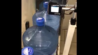 Маркировка бутилированной воды 19л принтером Rynan R1010