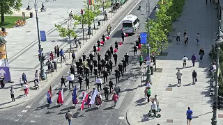 Parada polskości w Wilnie, 2024.05.04 (cały pochód) / Lietuvos lenkų eisena (pilna versija)