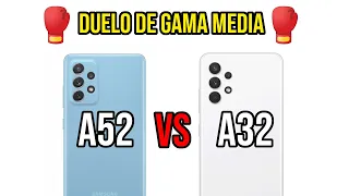 💥 ¿HAY MUCHA DIFERENCIA ?🤔| A32 VS A52 🥊(Comparativa)