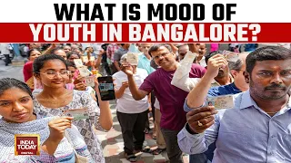 'Who Will The Youths Vote For?': India Today Ground Report From Polling Booth In Central Bengaluru