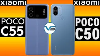 Xiaomi Poco C55 VS Xiaomi Poco C50 | Xiaomi Poco C50 VS Xiaomi Poco C55