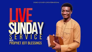 CGL LIVE SUNDAY SERVICE WITH PROPHET JEFF  BLESSINGS | 21042024