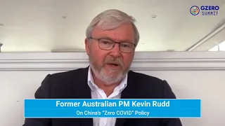 Kevin Rudd: COVID Has Made Xi Jinping Zero-Risk | GZERO Summit | GZERO Media