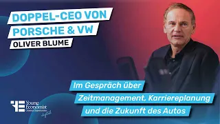 Young Economist mit Oliver Blume (CEO von Volkswagen und Porsche)