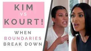 KOURTNEY & KIM KARDASHIAN'S FIGHT: How To Make People Respect Your Boundaries | Shallon Lester