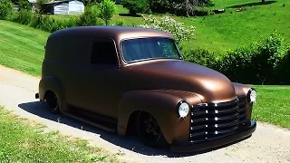 Vintage Chevy Street Rod: 1947 Panel Truck Custom Build By Hudson Rod And Custom