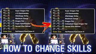 How to Change Base Game Character Skillset in Dragon Ball Xenoverse 2 [Tutorial]