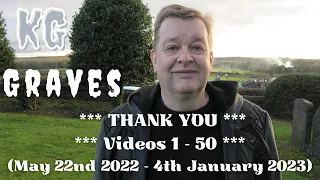 The first 50 videos uploaded to YouTube & a big THANK YOU to you