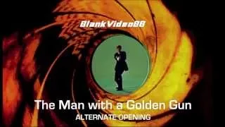 THE MAN WITH A GOLDEN GUN ALTERNATE OPENING