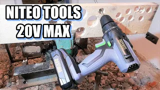 NITEO TOOLS 20V MAX testy w terenie, mała, zwinna, lekka, tania & do domu, garażu, ogrodu jest OK.