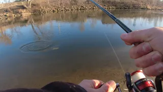 Fishing A River I've Never Fished Before in Eastern Iowa!