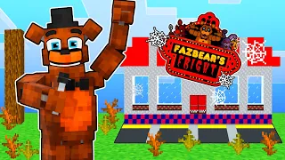 Rebuilding An ABANDONED FNAF 3 Attraction In Minecraft!