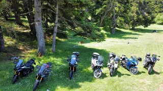 Αρβανίτσα με την ομαδάρα! Yamaha tracer 9 GT, suzuki vstrom ,tiger 955, yamaha diversion, bmw 1100gs