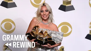 Watch Lady Gaga Advocate For Mental Health Awareness During Her "Shallow" 2019 Win | GRAMMY Rewind