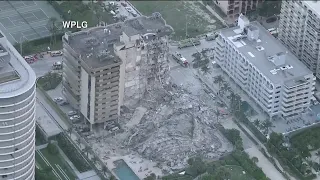 CHOPPER: Florida building collapse: At least 1 dead; boy pulled from rubble alive