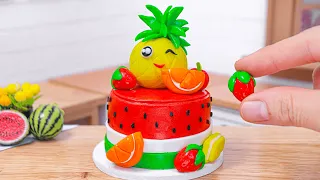 Chocolate Rainbow KITKAT Cake 🌈 Rainbow Chocolate Cake Decorating Recipes | 1000+ Miniature Ideas