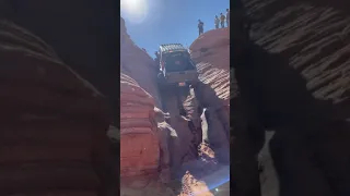 Insane Vertical Wall Climb Jeep Gladiator in Sand Hollow #jeepgladiator #sandhollow