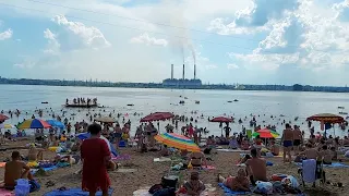 Беловское водохранилище или море. Заехали в совхоз где я вырос, от увиденного я в шоке 😱