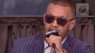 Conor McGregor roasting everyone at UFC 205 Press Conference