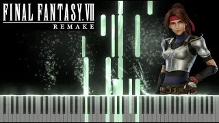 Final Fantasy VII - Jessie's Theme (Piano Tutorial + Sheets)