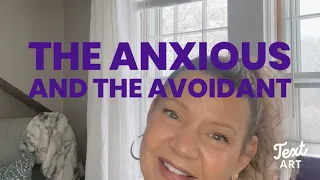 The anxious and avoidant relationship dynamic