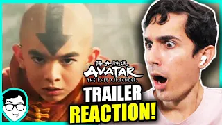 Avatar The Last Airbender TEASER TRAILER REACTION! | Netflix Live Action Avatar Trailer | 2023