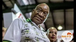 The Moment Zuma hears Ramaphosa is the new president of ANC