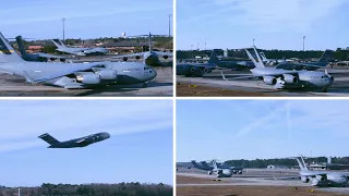 JB Charleston launches 24 C-17s, demonstrates warfighting capabilities Mission Generation Exercise