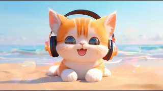 Meowsic Cat 🐈 #95 📚 Study Music to Focus 💻 Work Music to Relax ☕ Relaxing Music to Sleep 💤