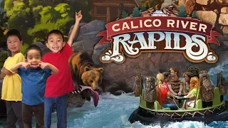 NEW Calico River Rapids (with BIGFOOT) at Knott's Berry Farm (Grand Opening First Ride Reaction)