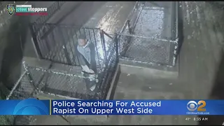 Suspect accused of raping woman in stairwell