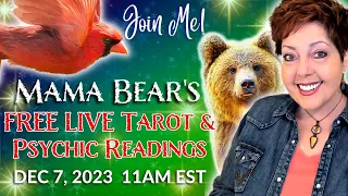 Pick a Card Live Tarot Readings, Spirit Animals & More! Thursday, Dec 7, 2023 11:00AM - 12:00PM EST