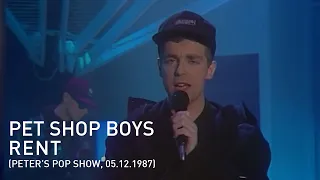 Pet Shop Boys - Rent (Peters Pop-Show, 05.12.1987)