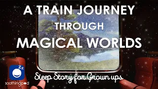 Bedtime Sleep Stories | 🚂 A Train Journey through Magical Worlds 🌍 | Edutainment Sleep Story