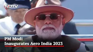 PM Modi Inaugurates Aero India 2023 In Bengaluru