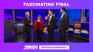 Overheard on Set: 'It's Going to be a Fascinating Final!' | JEOPARDY