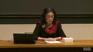 Universalité, mondialité, cosmopolitisme... (suite et fin) (9) - Anne Cheng (2018-2019)