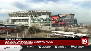 Officials react to Cleveland Browns possibly moving