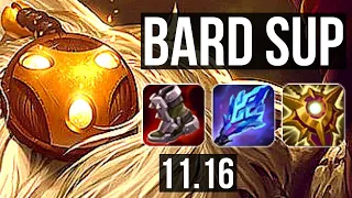 BARD & Ezreal vs RAKAN & Twitch (SUPPORT) | Rank 3 Bard, 2/0/8, Rank 6 | EUW Challenger | v11.16