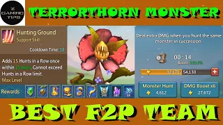 Terrorthorn Monster   Best F2P Team Lineup