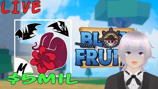 GETTING SANGUINE ART?! pt.3 - BLOX FRUITS LIVE STREAM