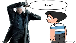 We're from the future meme (DMC Vergil)