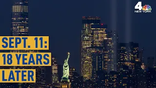 See the Tribute in Light on the 18th Anniversary of 9/11 | NBC New York