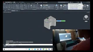 AutoCAD - Isometric & Orthographic Drawing Time-Lapse