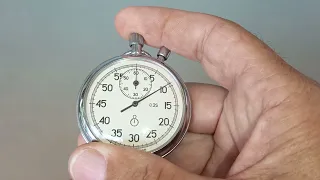 Clock Soviet Russia Soviet Stopwatch